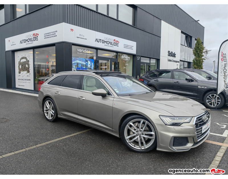 Achat voiture occasion, Auto occasion pas cher | Agence Auto Audi A6 AVANT 50 V6 TDI 286 AVUS EXTENDED QUATTRO TIPTRONIC FULL OPTIONS GARANTIE AUDI 120 000 KM Beige Année 2018 Automatique Diesel