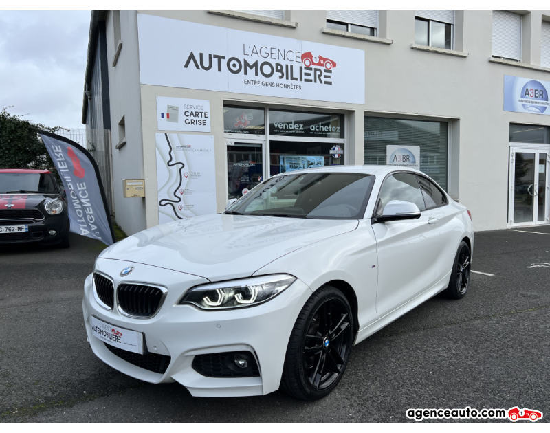 Achat voiture occasion, Auto occasion pas cher | Agence Auto Bmw Série 2 230i 252 M SPORT BVA8 - STAGE 1 + FLEXFUEL - ORIGINE FRANCE Blanc Année 2017 Automatique Bioethanol