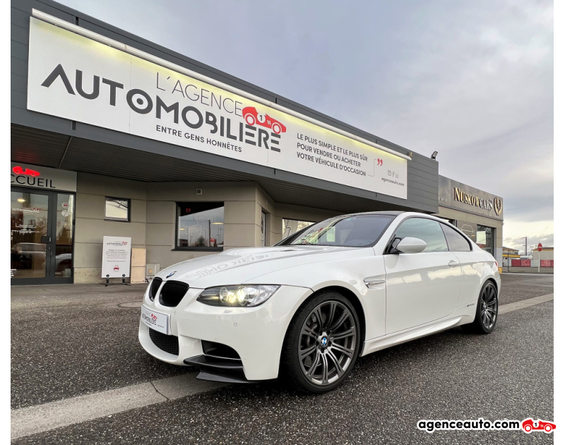 Achat voiture occasion, Auto occasion pas cher | Agence Auto Bmw M3 E92 4.0I V8 32V Drivelogic 420cv Boîte auto Blanc Année 2011 Automatique Essence
