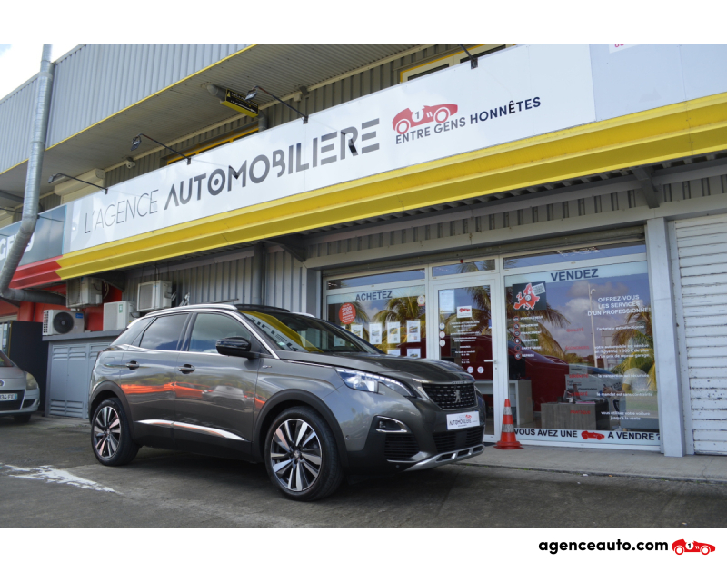 Achat voiture occasion, Auto occasion pas cher | Agence Auto Peugeot 3008 2.0 BlueHDi 180ch S&S GT EAT8 Gris Année 2020 Automatique Diesel