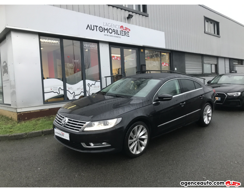 Compra de Coches Usados, Coches Usados Baratos %'|'% Agence Auto Volkswagen Passat CC 2.0 TDI 150 CH CARAT Noir Año 2016 Automatique Diesel