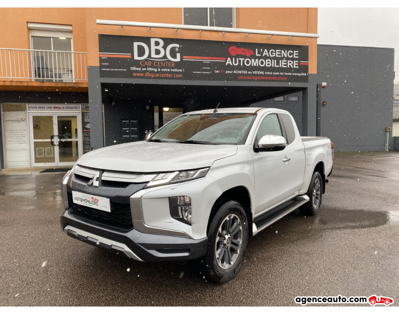 Achat voiture occasion, Auto occasion pas cher | Agence Auto Mitsubishi L200 2.2 DI-D 16V Pickup Club Cab 4WD 150 CV INSTYLE Blanc Année 2019 Manuelle Diesel