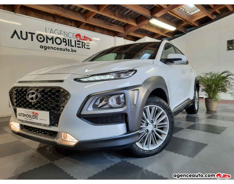 Achat voiture occasion, Auto occasion pas cher | Agence Auto Hyundai KONA 1.6 CRDi Urban 116Ch Boite Manuelle 6V/ Garantie Hyundai 04/2024 Blanc Année 2019 Manuelle Diesel
