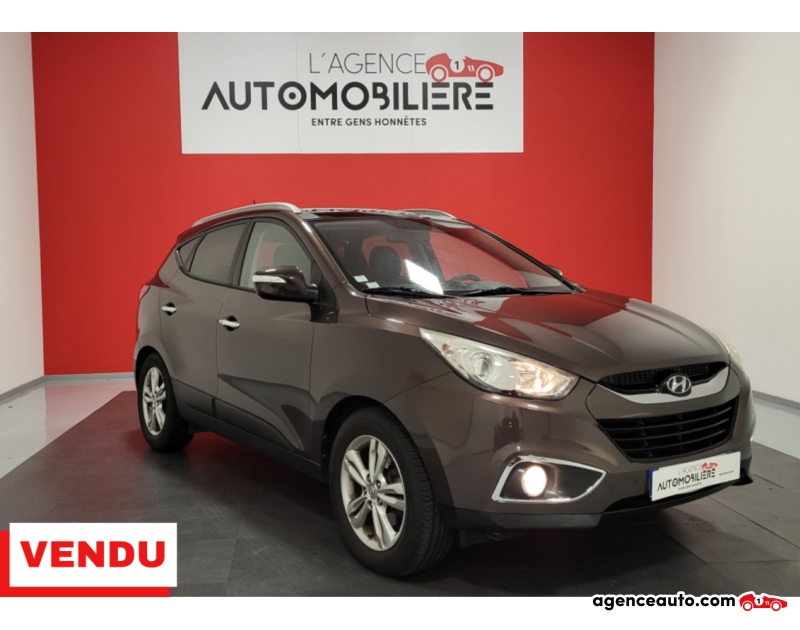 Achat voiture occasion, Auto occasion pas cher | Agence Auto Hyundai iX35 2.0 CRDI 184 4WD PACK PREMIUM BVA + TOIT OUVRANT Marron Année 2011 Automatique Diesel