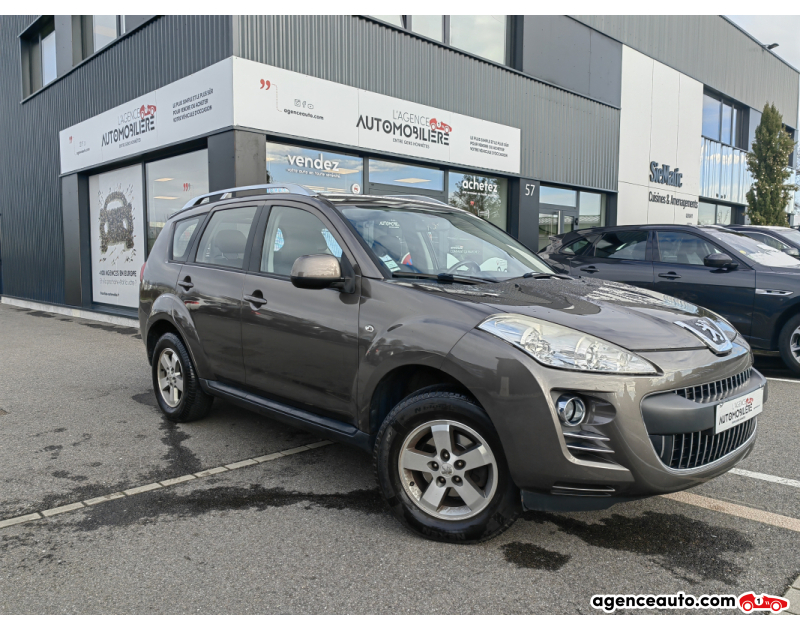 Achat voiture occasion, Auto occasion pas cher | Agence Auto Peugeot 4007 2.2 HDI 156 FELINE 4X4 DCS6 BVA Marron Année 2010 Automatique Diesel