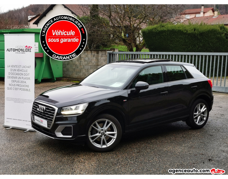 Compra de Coches Usados, Coches Usados Baratos %'|'% Agence Auto Audi Q2 35 TFSi 150 S-Line S-Tronic 7 Toit Ouvrant Noir Año 2018 Automatique Essence