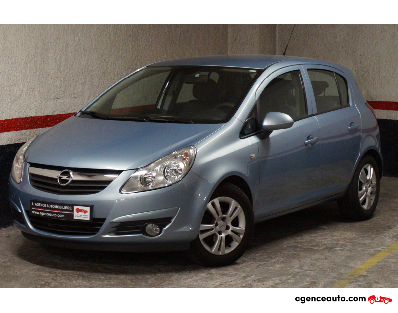 Achat voiture occasion, Auto occasion pas cher | Agence Auto Opel Corsa 5P 1.2 TWINPORT ENJOY EASYTRONIC Violet Année 2008 Automatique Essence