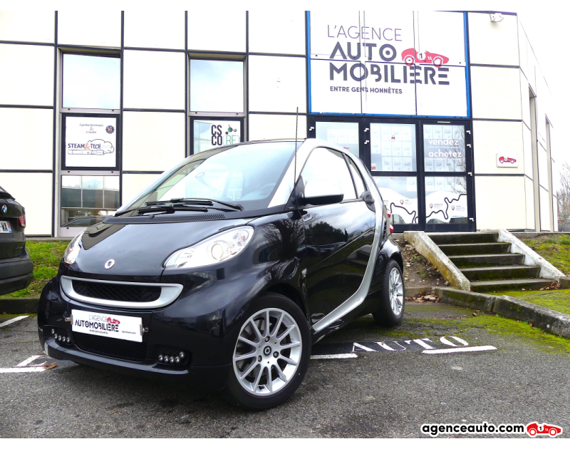 Compra de Coches Usados, Coches Usados Baratos %'|'% Agence Auto Smart Fortwo ForTwo 1.0 84cv Coupé Passion SoftTouch Negro Año 2011 Automático Gasolina