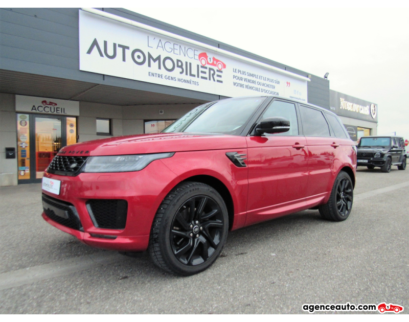 Achat voiture occasion, Auto occasion pas cher | Agence Auto Land Rover Range Rover Sport SDV6 248 Rouge Année 2018 Automatique Diesel