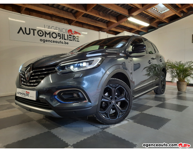 Achat voiture occasion, Auto occasion pas cher | Agence Auto Renault Kadjar 1.33i Black Edition 140Ch Boite Manuelle 6V/ Garantie 12 Mois Gris Année 2019 Manuelle Essence