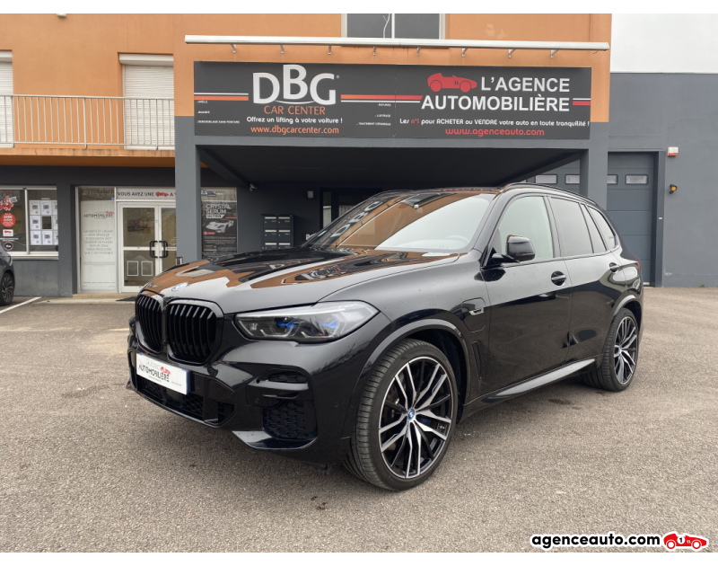 Compra de Carros Usados, Carros Usados Baratos | Auto Immo Bmw X5 xDrive 45e 394 CH M Sport Origine France Noir Ano 2021 Automatique Hybride