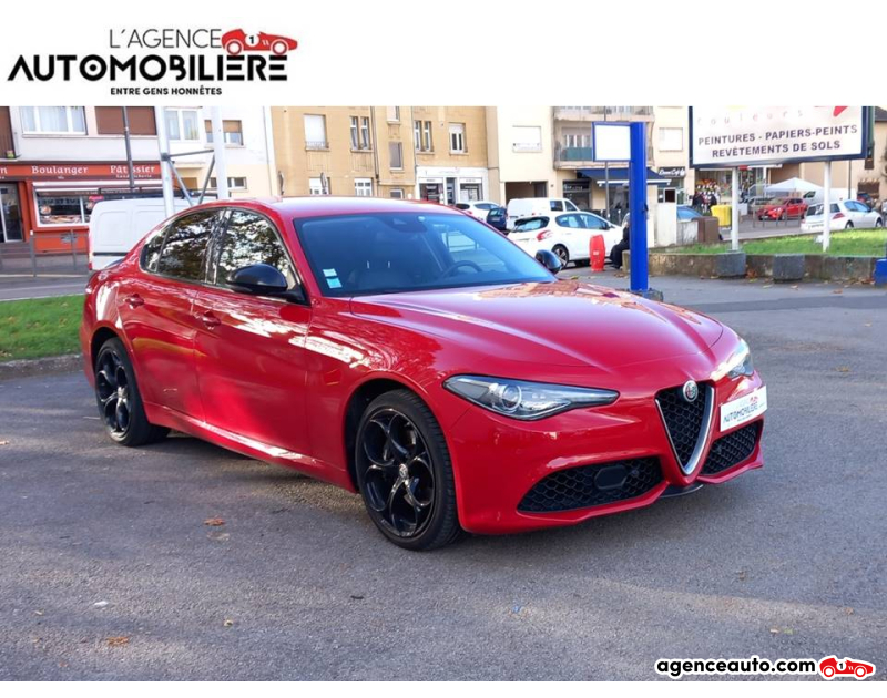 Acquisto Auto Usate, Auto Usate Economiche | Agenzia Automobiliare Alfa Romeo Giulia VELOCE 2.0 Q4 280 cv  AT8 Rosso Anno 2018 Automatico Benzina