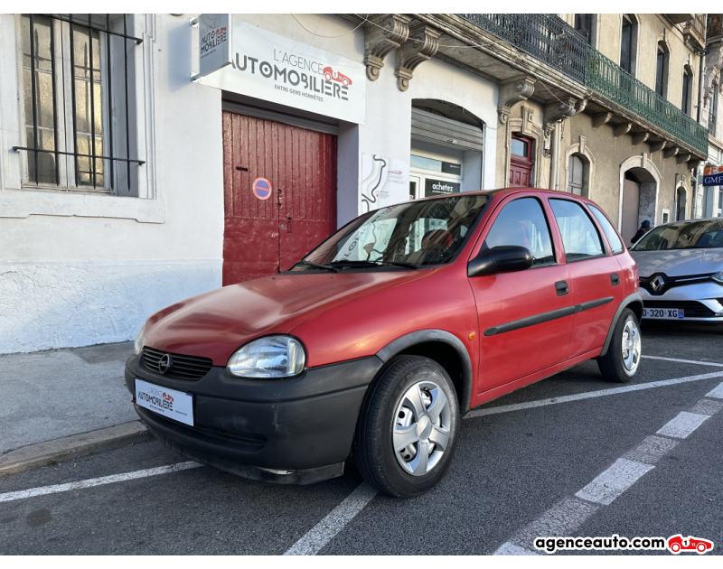 Gebrauchtwagenkauf, Günstige Gebrauchtwagen | Automobilienagentur Opel Corsa CORSA B 1.0 i 12V 54 cv Rouge Jahr 1998 Manuelle Essence