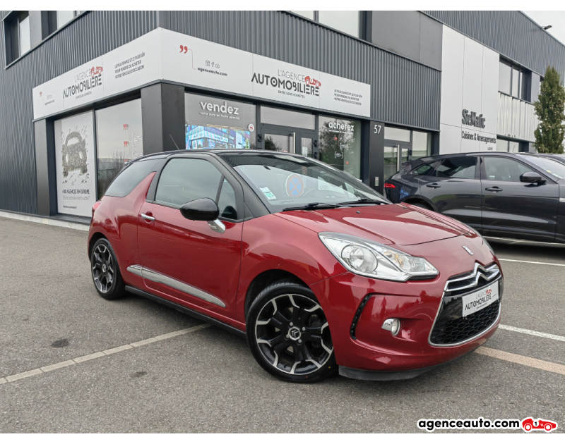 Aankoop Gebruikte Auto, Goedkope Gebruikte Auto | Agence Auto Citroen DS3 1.6 THP SPORT CHIC 155 BM6 Rouge Jaar 2011 Manuelle Essence