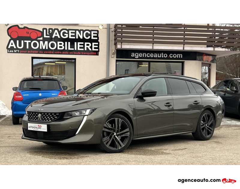 Achat voiture occasion, Auto occasion pas cher | Agence Auto Peugeot 508 SW FIRST EDITION GT 180 EAT8 TO PANO Gris Année 2019 Automatique Diesel