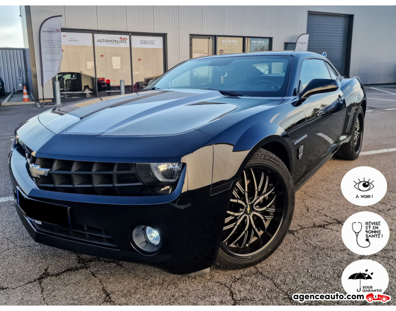 Compra de Coches Usados, Coches Usados Baratos %'|'% Agence Auto Chevrolet Camaro 3.6L V6 1LS Coupe immatriculé française ! Noir Año 2013 Manuelle Essence