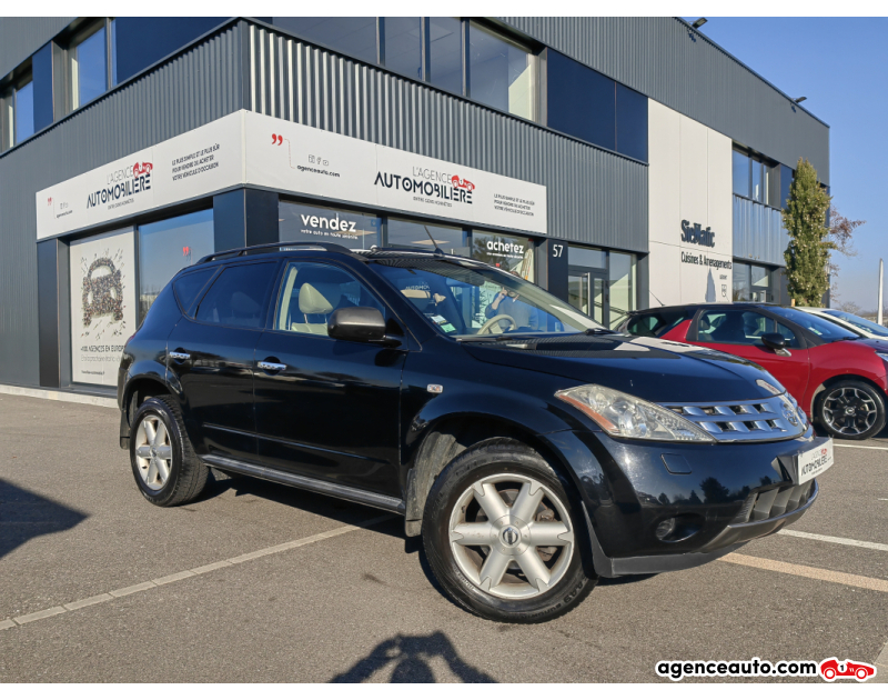 Acquisto Auto Usate, Auto Usate Economiche | Agenzia Automobiliare Nissan Murano 3.5 V6 235 BVA "Bio-ethanol E85" Noir Anno 2006 Automatique Bioethanol
