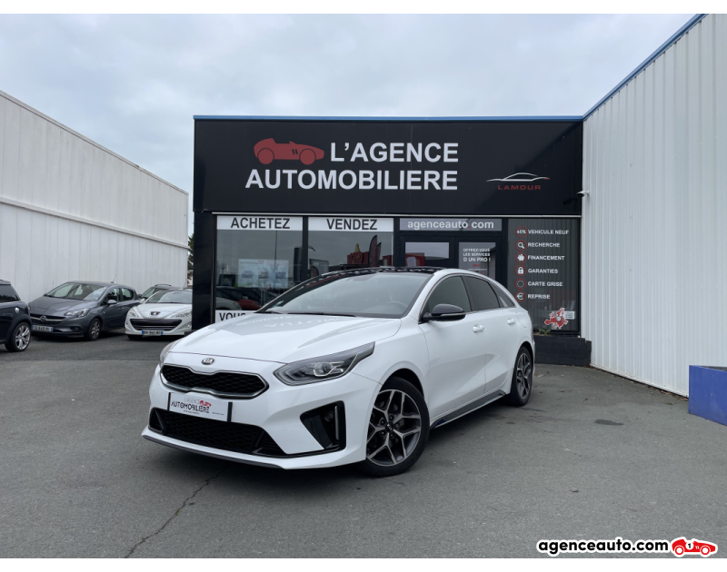 Achat voiture occasion, Auto occasion pas cher | Agence Auto Kia Pro Ceed 1.6 CRDI 136ch GT LIne Premium Blanc Année 2019 Manuelle Diesel