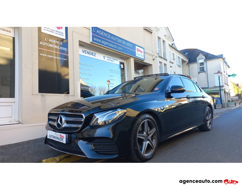 Achat voiture occasion, Auto occasion pas cher | Agence Auto Mercedes Classe E 200 9G TRONIC AMG LINE+TOIT OUVRANT Noir Année 2019 Automatique Diesel