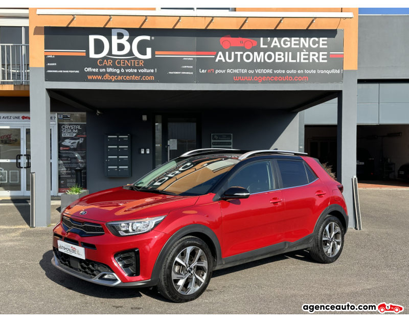 Compra de Coches Usados, Coches Usados Baratos %'|'% Agence Auto Kia Stonic GT LINE 1.0 T-GDi mHEV DCT7 ISG 120 CV Rouge Año 2021 Automatique Essence