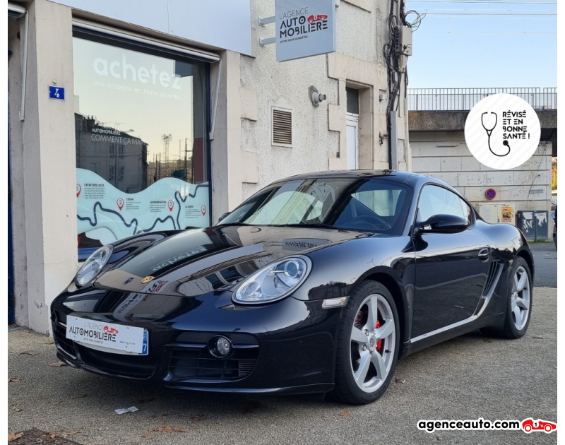 Achat voiture occasion, Auto occasion pas cher | Agence Auto Porsche Cayman 987 S 3.4 i Coupé 295cv Noir Année 2007 Manuelle Essence