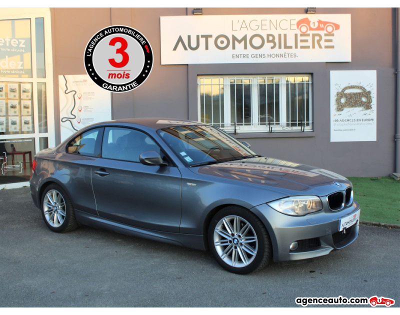 Compra de Carros Usados, Carros Usados Baratos | Auto Immo Bmw Série 1 177 CV - 2.0 - COUPE SPORT DESIGN - 120D Gris Ano 2012 Manuelle Diesel