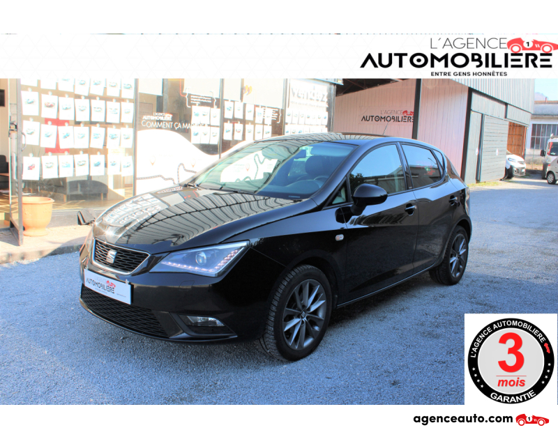 Achat voiture occasion, Auto occasion pas cher | Agence Auto Seat Ibiza 1.2 TSI 105 ITECH 5P GPS Noir Année 2015 Manuelle Essence
