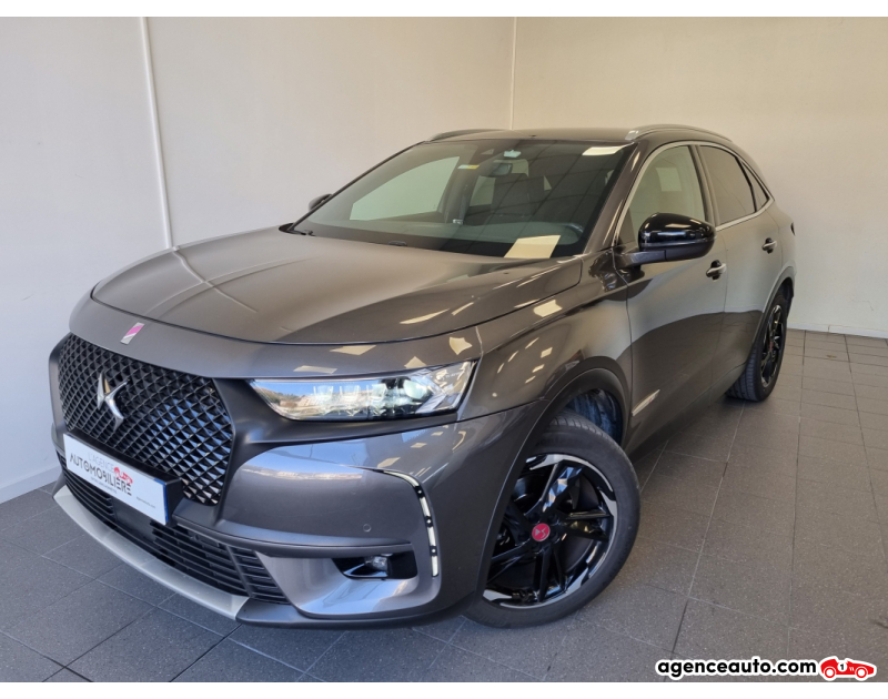 Achat voiture occasion, Auto occasion pas cher | Agence Auto DS DS 7 Crossback 2.0 Blue HDi S&S 177 cv - PERFORMANCE LINE Gris Année 2019 Automatique Diesel