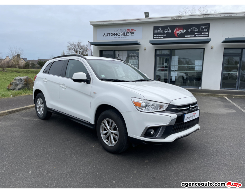 Aankoop Gebruikte Auto, Goedkope Gebruikte Auto | Agence Auto Mitsubishi ASX 1.6 115 INVITE STYLE 2WD Blanc Jaar 2020 Manuelle Essence