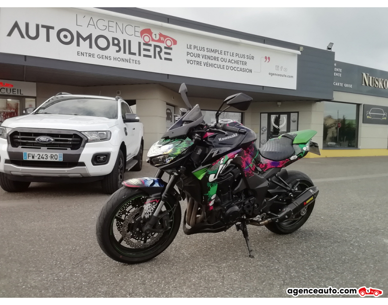 Achat voiture occasion, Auto occasion pas cher | Agence Auto Kawasaki Z1000 KAWASAKI Z1000 143CV Noir Année 2017 Manuelle Essence