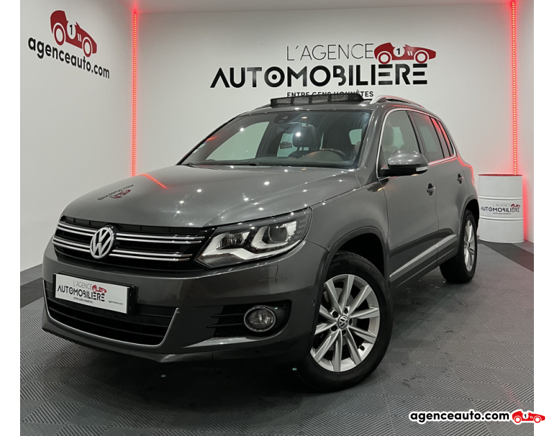 Gebrauchtwagenkauf, Günstige Gebrauchtwagen | Automobilienagentur Volkswagen Tiguan TIGUAN CARAT 2.0 TDI 177CV DSG7 4 MOTION TOIT PANO/CUIR CHAUF/GPS/CAMERA/BLUETOOTH Gris Jahr 2013 Automatique Diesel