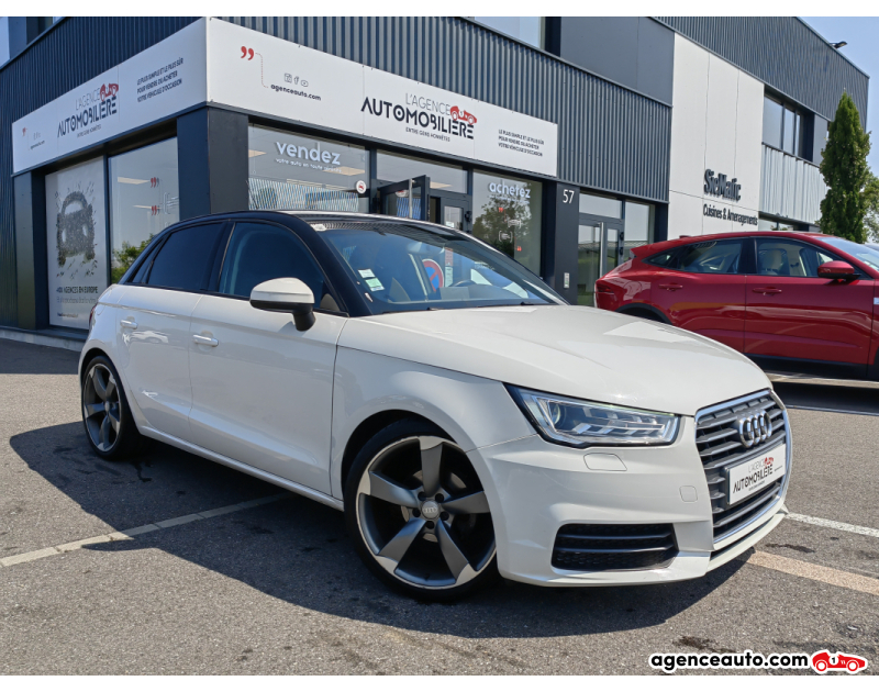 Compra de Coches Usados, Coches Usados Baratos %'|'% Agence Auto Audi A1 1.0 TFSI 95 ULTRA AMBIENTE Blanc Año 2017 Manuelle Essence