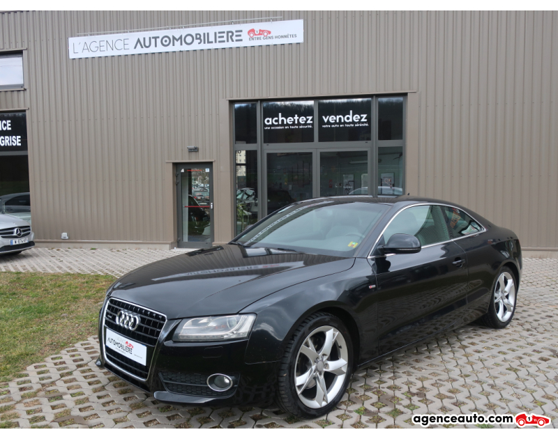 Compra de Carros Usados, Carros Usados Baratos | Auto Immo Audi A5 3.0 TDi V6 24V Quattro S-Line 240Cv Noir Ano 2008 Manuelle Diesel