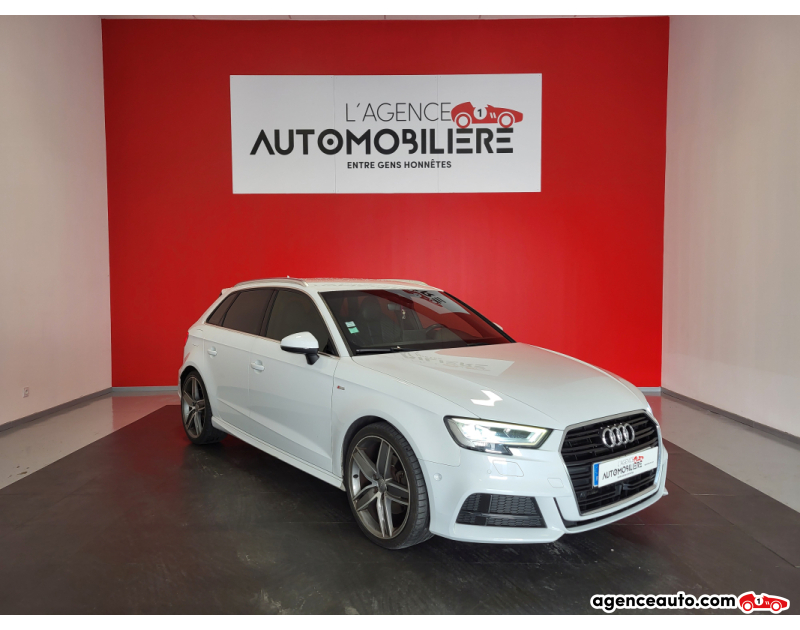 Acquisto Auto Usate, Auto Usate Economiche | Agenzia Automobiliare Audi A3 SPORTBACK 2.0 TDI 150 S LINE STRONIC6 SUREQUIPÉE VIRTUAL COCKPIT + CUIR S Blanc Anno 2016 Automatique Diesel