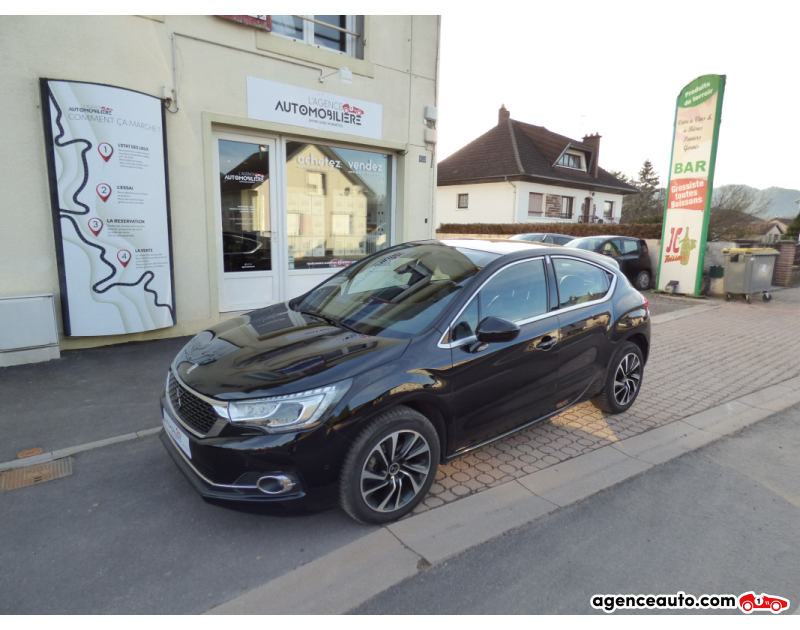 Achat voiture occasion, Auto occasion pas cher | Agence Auto Citroen DS4 1,6 BlueHDi 120 Connected Shic BVM6 Noir Année 2017 Manuelle Diesel
