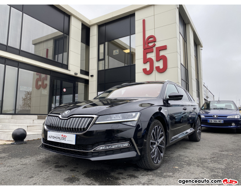 Achat voiture occasion, Auto occasion pas cher | Agence Auto Skoda Superb 1.4 TSI Hybride 218  LAURIN&KLEMENT DSG6 Noir Année 2020 Automatique Hybride
