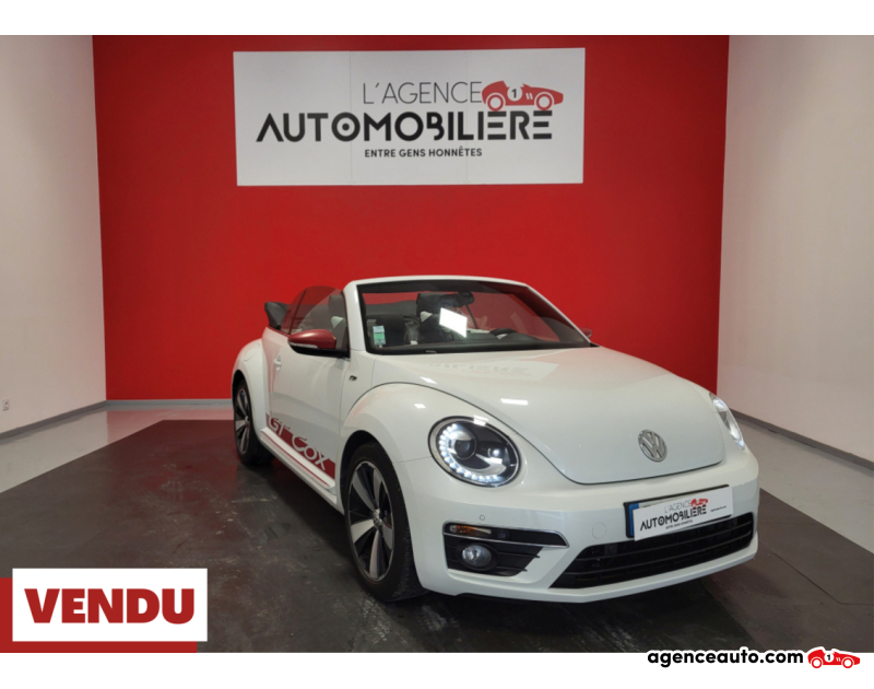 Compra de Coches Usados, Coches Usados Baratos %'|'% Agence Auto Volkswagen Coccinelle CABRIOLET 2.0 TDI 140 GT COX R LINE Blanc Año 2014 Manuelle Diesel