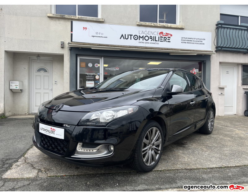 Achat voiture occasion, Auto occasion pas cher | Agence Auto Renault Megane 1.5 DCI 110ch Gt line Toit ouvrant Noir Année 2012 Manuelle Diesel