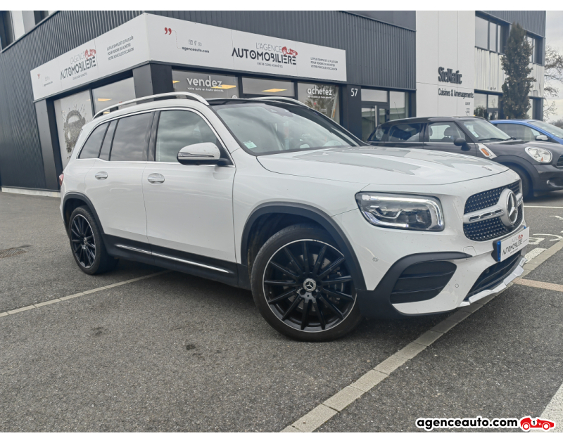 Achat voiture occasion, Auto occasion pas cher | Agence Auto Mercedes GLB 220D AMG LINE 4 MATIC AUTO Blanc Année 2021 Automatique Diesel