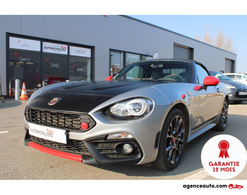 Achat voiture occasion, Auto occasion pas cher | Agence Auto Abarth 124 Spider Grand turismo 170ch Gris Année 2018 Manuelle Essence