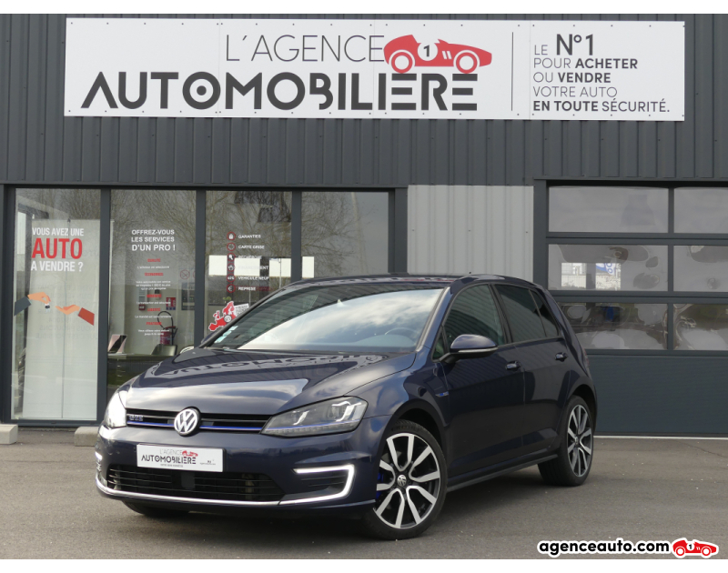 Achat voiture occasion, Auto occasion pas cher | Agence Auto Volkswagen Golf VOLKSWAGEN GOLF GTE HYBRIDE 1,4 TSI 204cv Bleu Année 2015 Automatique Hybride
