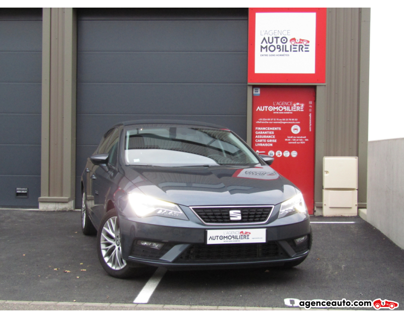 Achat voiture occasion, Auto occasion pas cher | Agence Auto Seat Leon 1.0 TSI 115 URBAN S&S BVM6. Gris Année 2020 Manuelle Essence