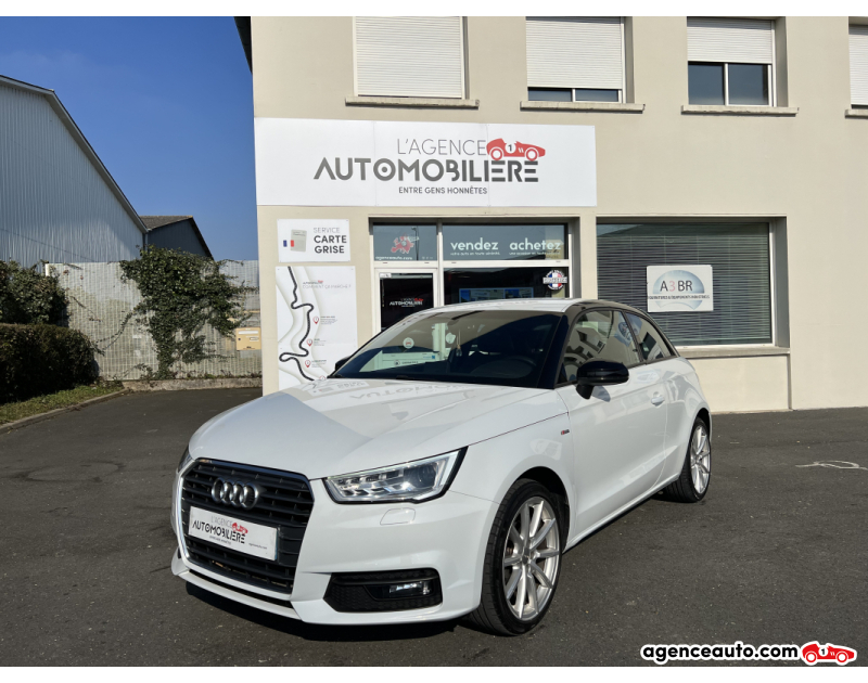 Achat voiture occasion, Auto occasion pas cher | Agence Auto Audi A1 1.4 TDI 90 ULTRA S-LINE - ORIGINE FRANCE Blanc Année 2017 Manuelle Diesel