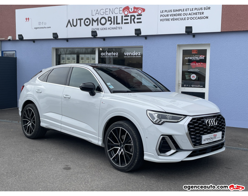 Compra de Carros Usados, Carros Usados Baratos | Auto Immo Audi Q3 SPORTBACK 35 TDI 150CH S-LINE S-TRONIC 7 Blanc Ano 2019 Automatique Diesel