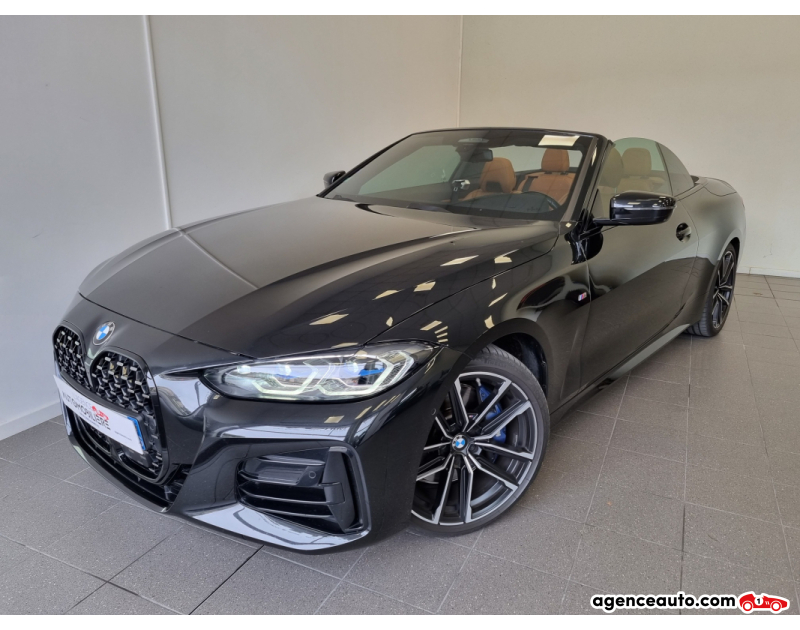 Achat voiture occasion, Auto occasion pas cher | Agence Auto Bmw Série 4 M440I XDRIVE CABRIOLET 374CH M Performance Noir Année 2021 Automatique Essence