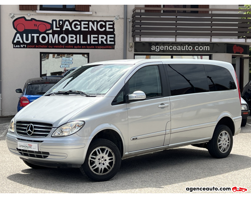 Achat voiture occasion, Auto occasion pas cher | Agence Auto Mercedes Viano 2.2 cdi 150ch 4Matic BVA 7places Argent Année 2007 Automatique Diesel