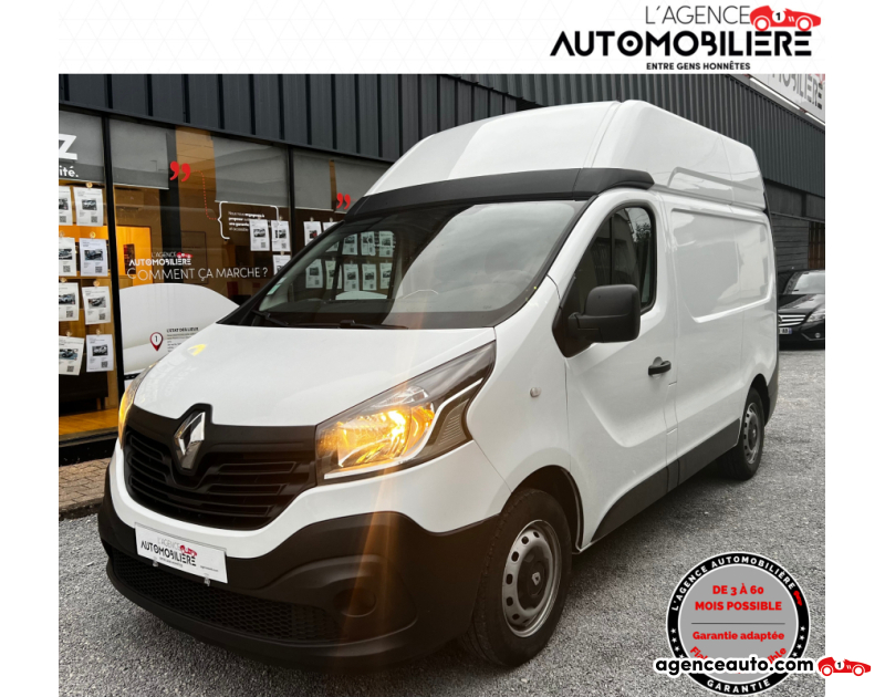 Achat voiture occasion, Auto occasion pas cher | Agence Auto Renault Trafic FOURGON 1.6 DCI 125 1T2 L1H2 ENERGY Blanc Année 2017 Manuelle Diesel