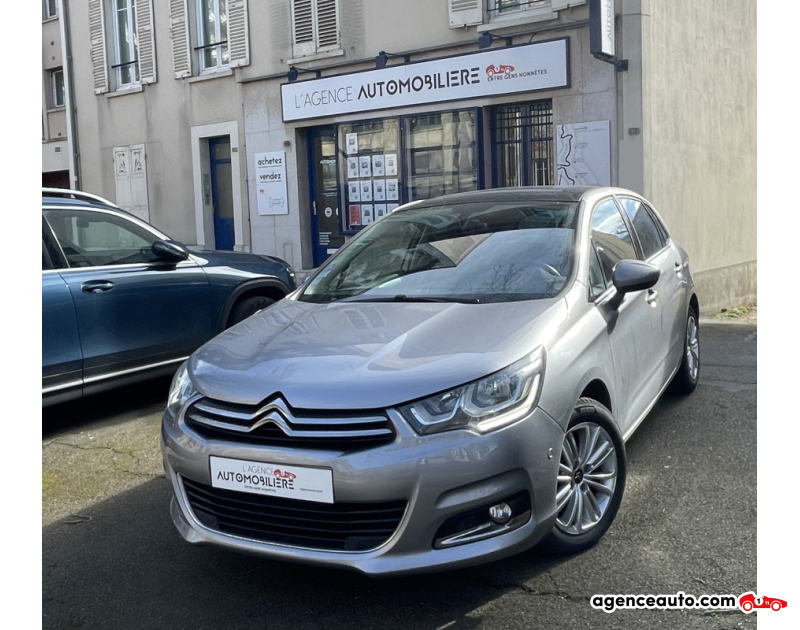 Achat voiture occasion, Auto occasion pas cher | Agence Auto Citroen C4 1.2 PURETECH 110 MILLENIUM Gris Année 2017 Manuelle Essence