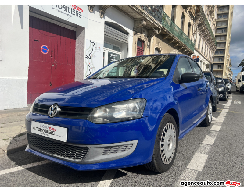 Gebrauchtwagenkauf, Günstige Gebrauchtwagen | Automobilienagentur Volkswagen Polo 1.6 TDI 75 TREND LINE (Distribution neuve) Bleu Jahr 2010 Manuelle Diesel