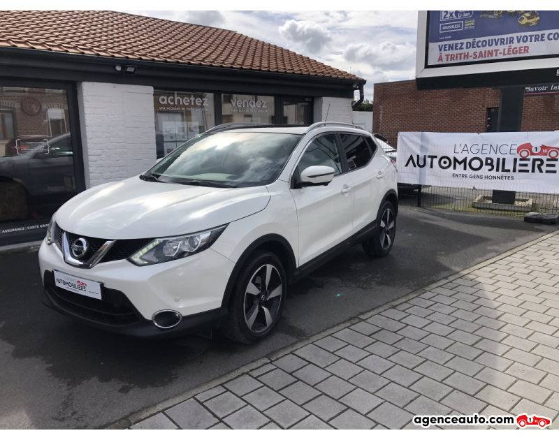 Compra de Coches Usados, Coches Usados Baratos %'|'% Agence Auto Nissan Qashqai II (2) 1.5 DCI 110 N-CONNECTA TOIT PANORAMIQUE Blanc Año 2017 Manuelle Diesel